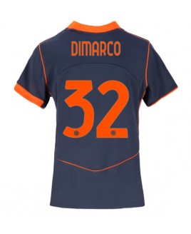 Günstige Inter Milan Federico Dimarco #32 3rd trikot Damen 2025-26 Kurzarm